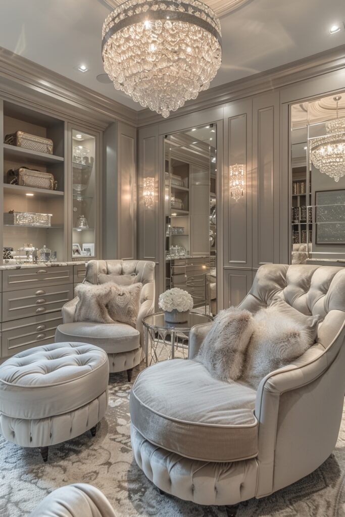 Opulent Dressing Room Oasis