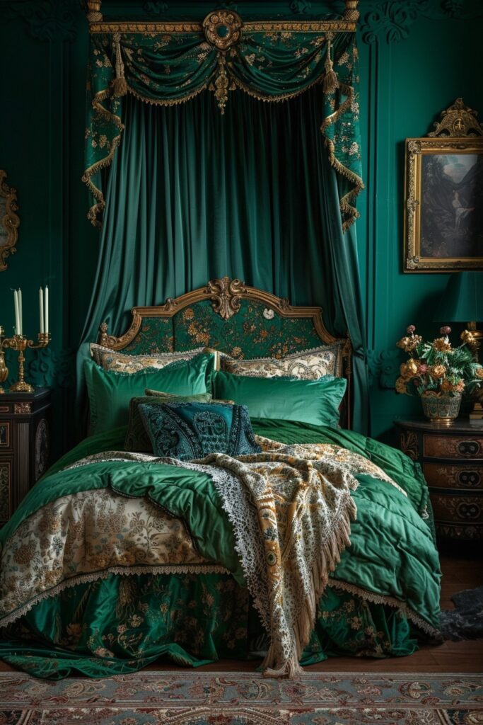 Opulent Teal Indulgence