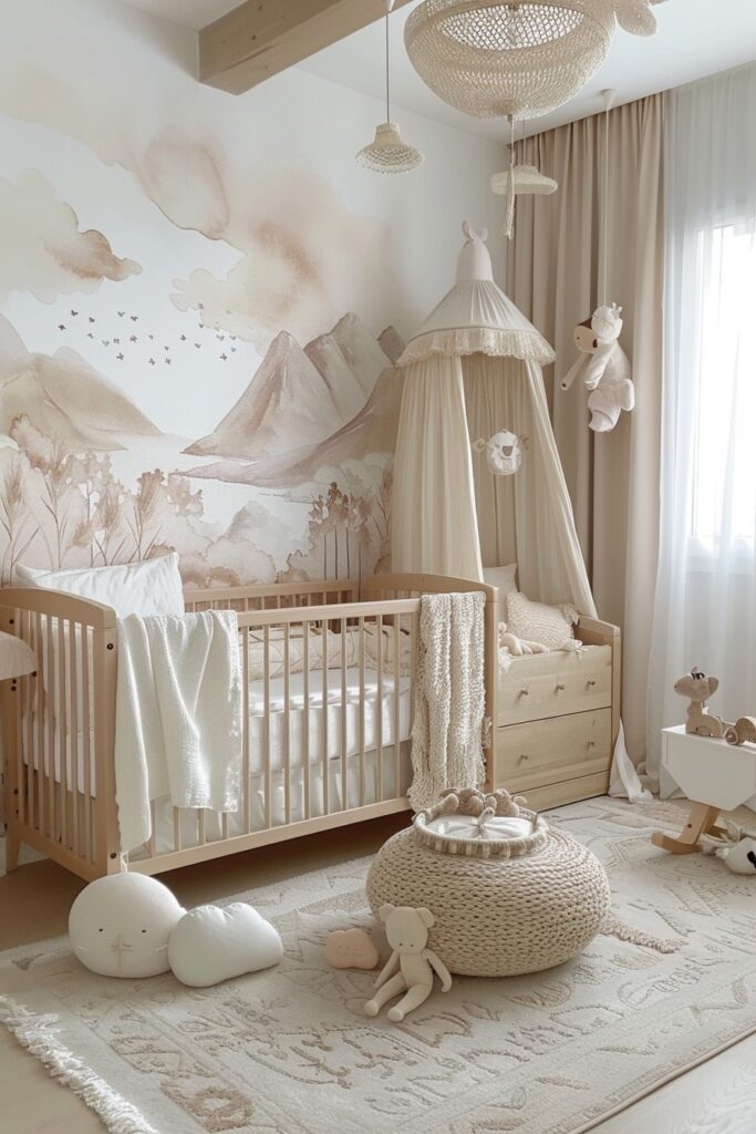 Pastel Boho Infant Room