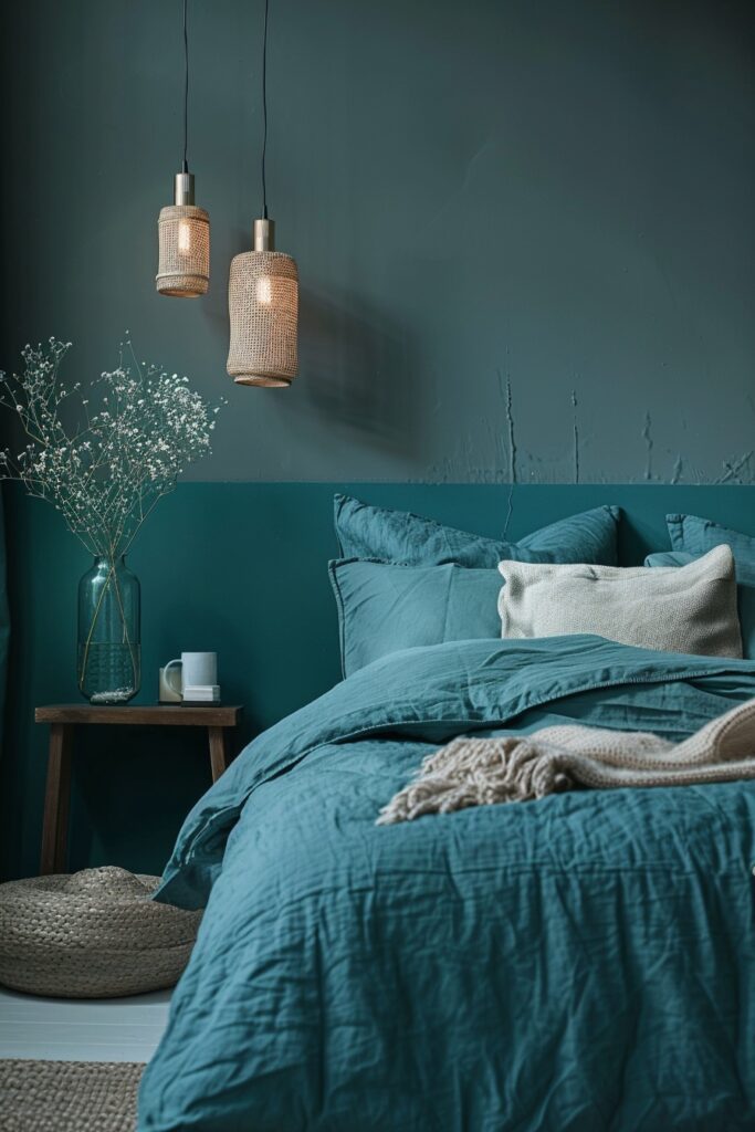 Peaceful Teal Alcove