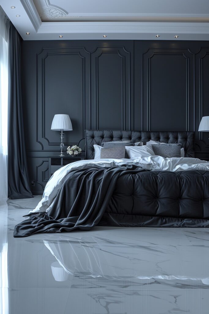 Polished and Modern Bedroom