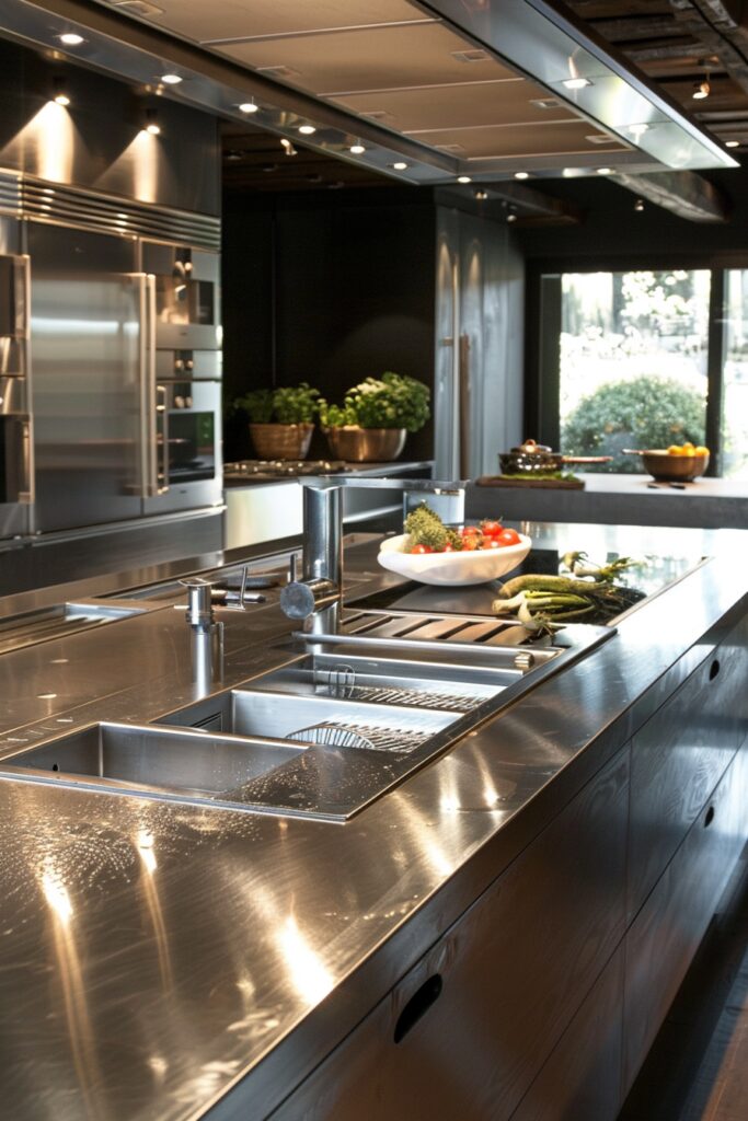 Professional Stainless Steel Kitchens