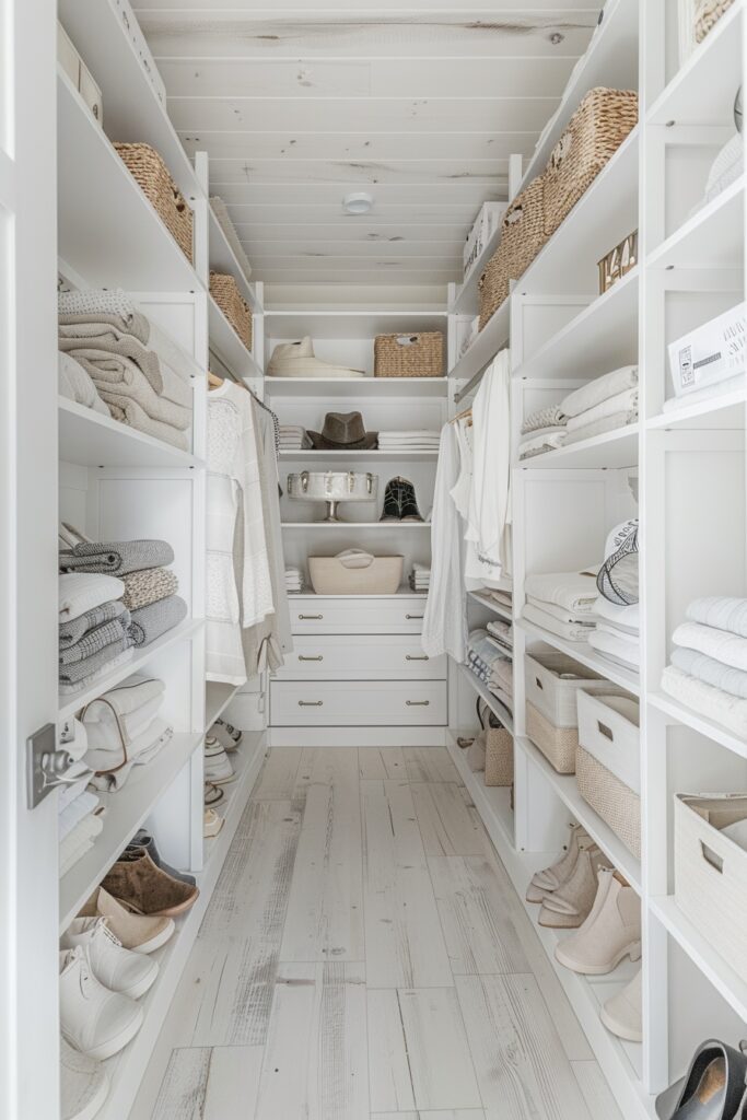 Pure White Serenity Closet