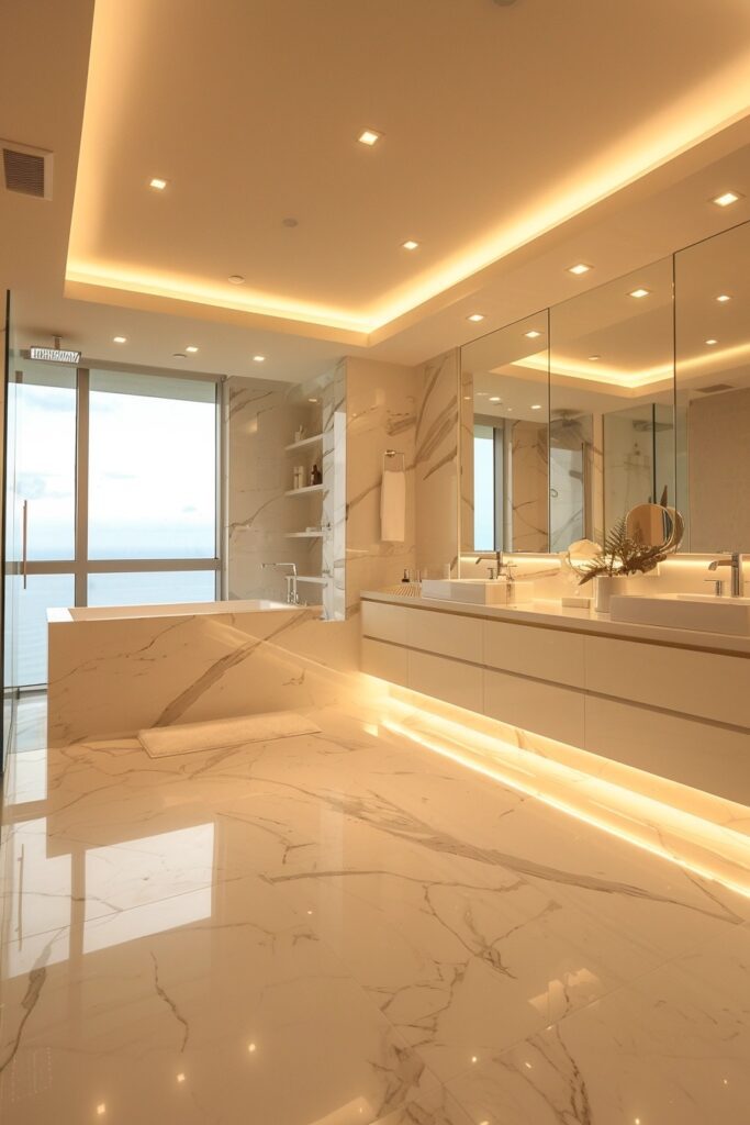 Futuristic bathroom ideas