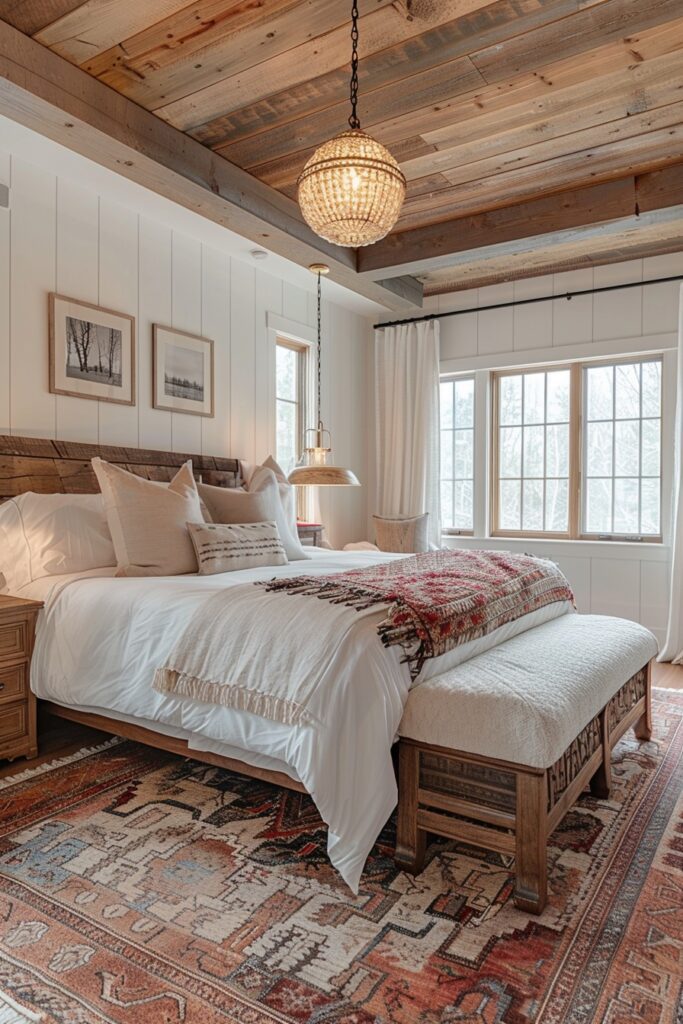 Rustic Natural Bedroom