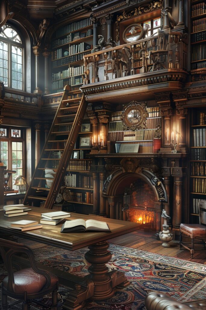 Scholar’s Library Nook