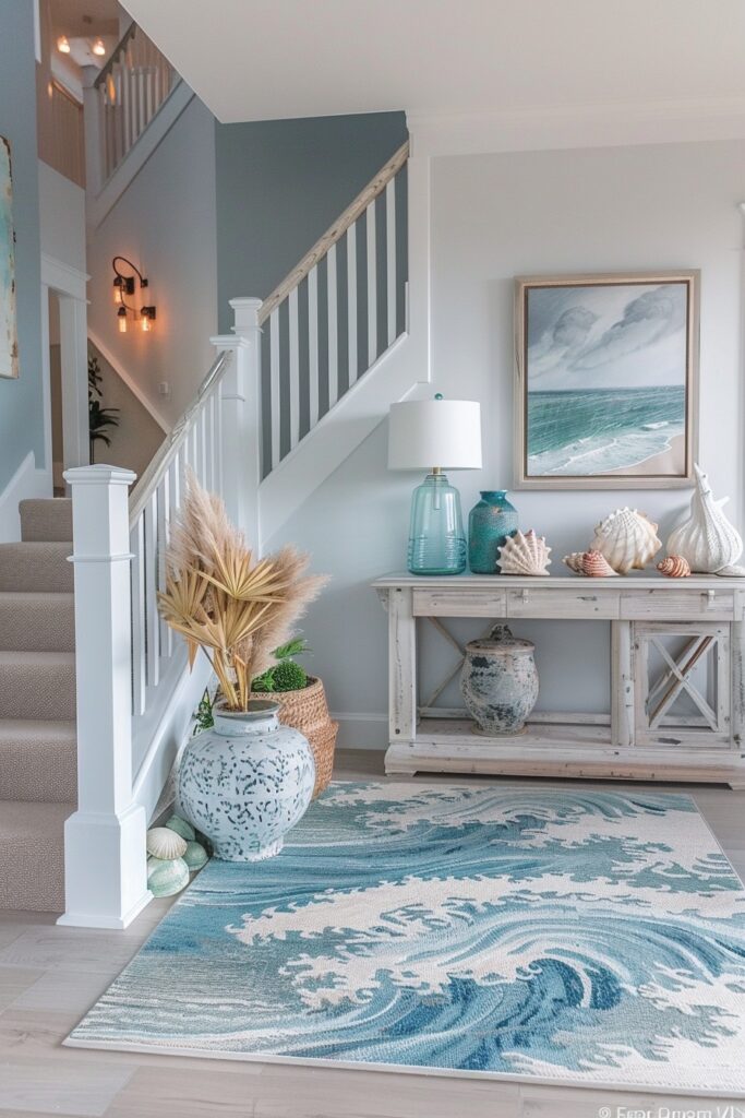 Seaside Boho Entryway Concept