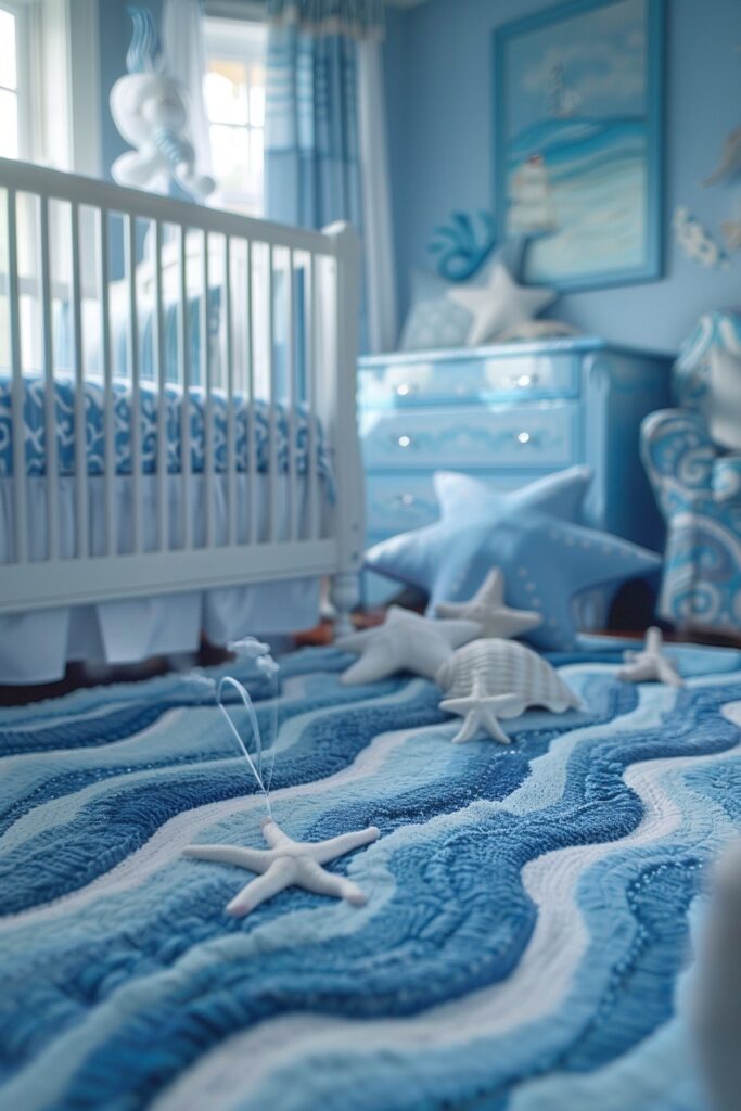 Seaside Boho Nursery Theme