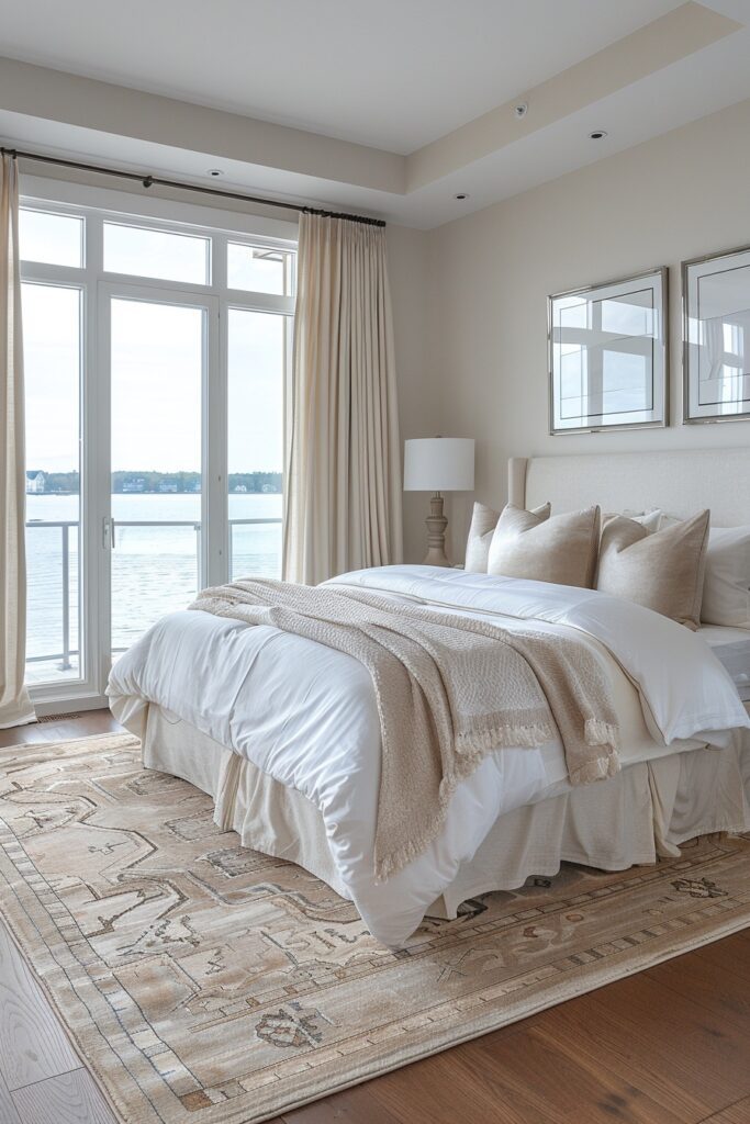 Serene Urban Waterfront Bedrooms