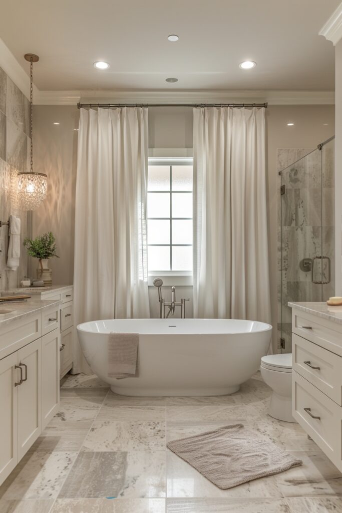 Soothing Neutral Urban Bath