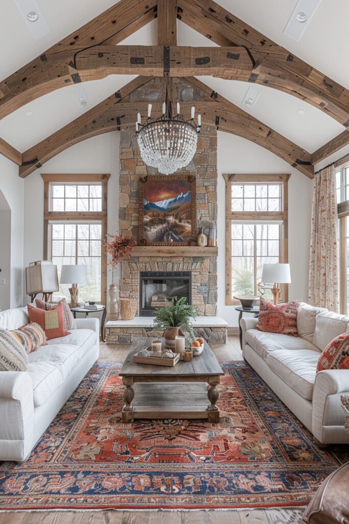 Sophisticated Rustic Boho Lounge