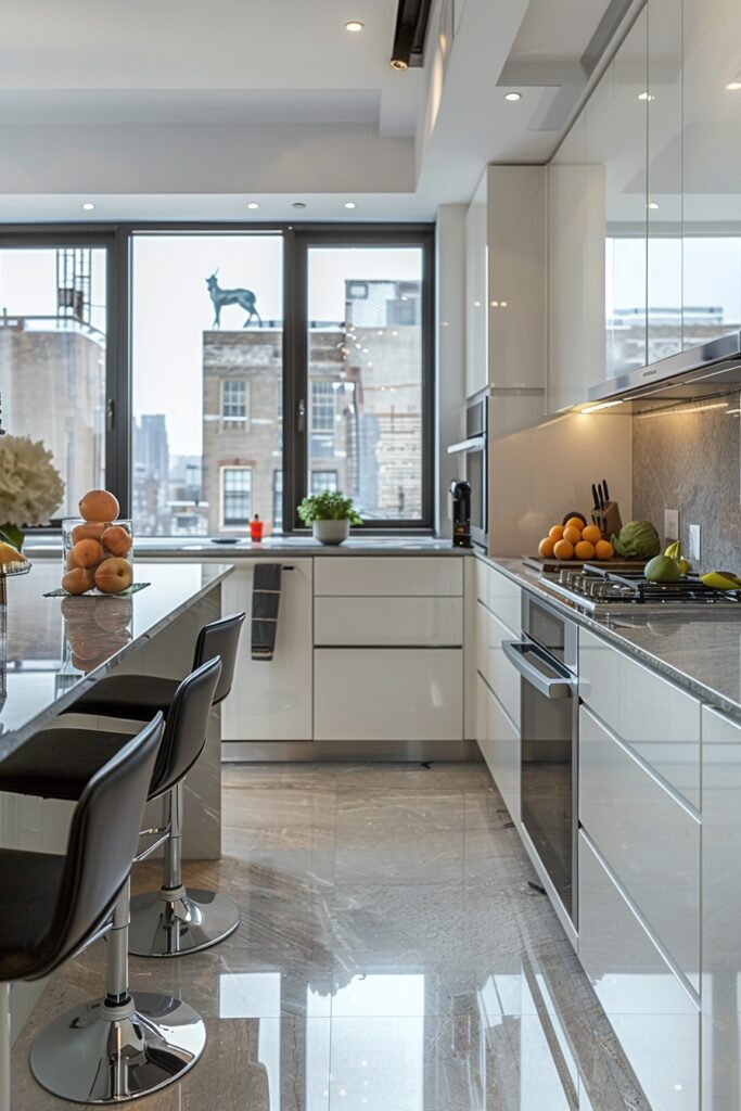 Space-Saving Designs for Urban Modern Kitchens