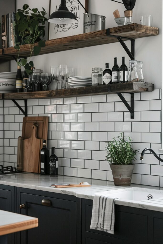 Subway Tile Style with a Twist