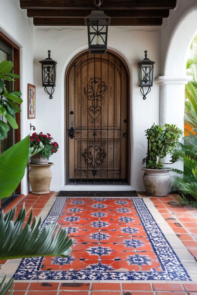 Sunny Mediterranean Boho Entry