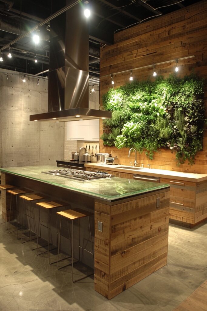 Sustainable High-End Kitchens