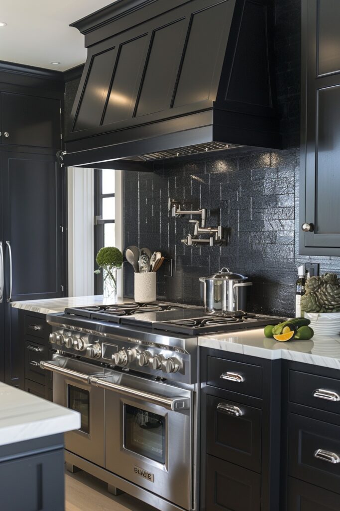 Textured Matte and Gloss Kitchen