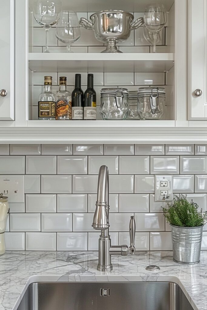 Timeless Small Kitchen Elegance