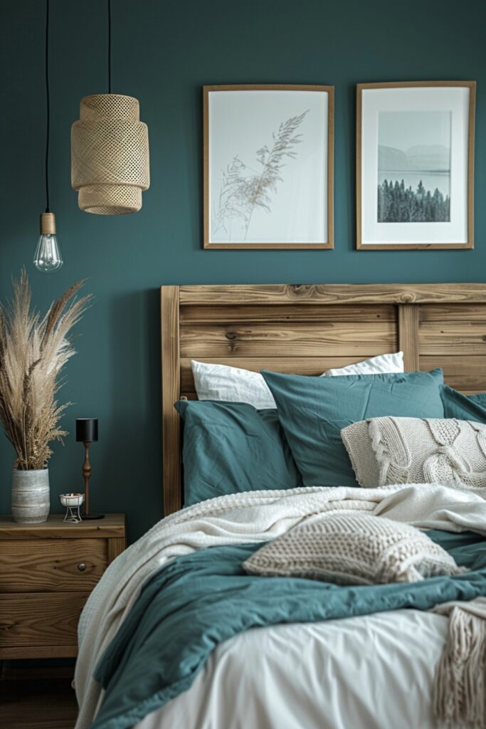 Tranquil Teal Chamber