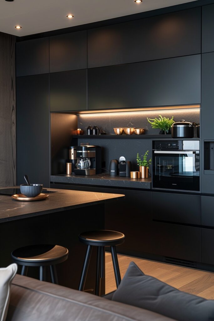 Ultra-Modern Tiny Kitchen Concept