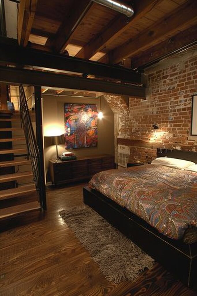 Urban Loft Style Bedrooms