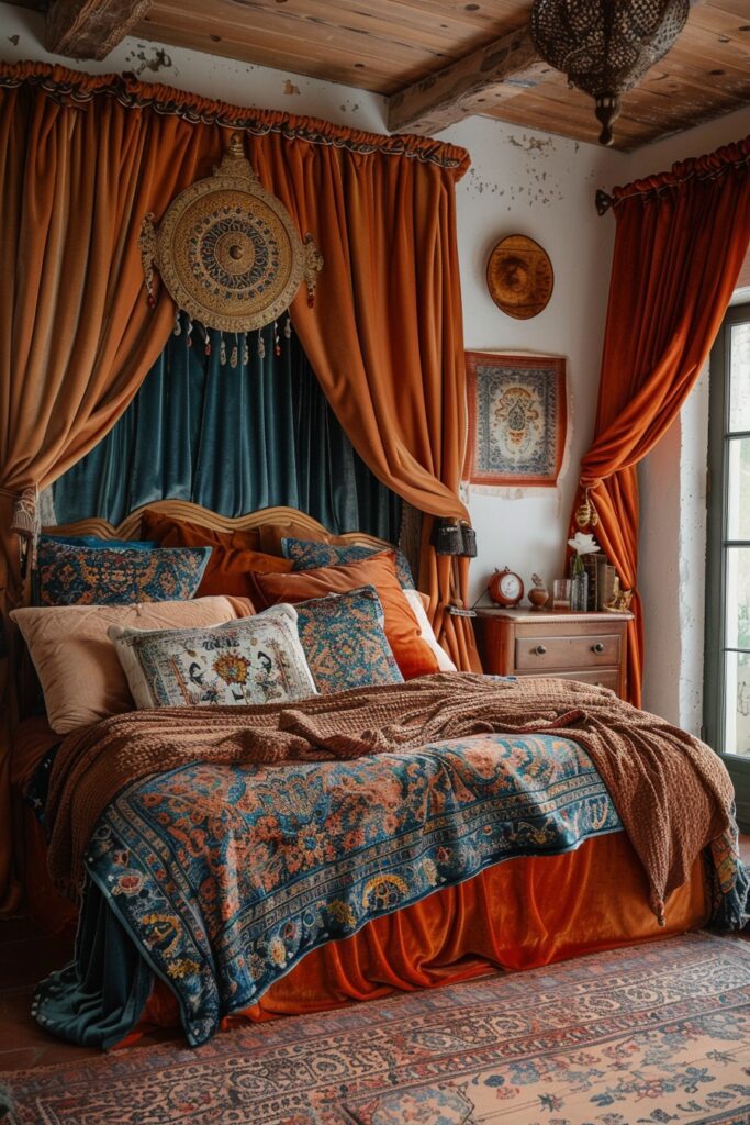 Velvet Touch Gypsy Boho Bedroom