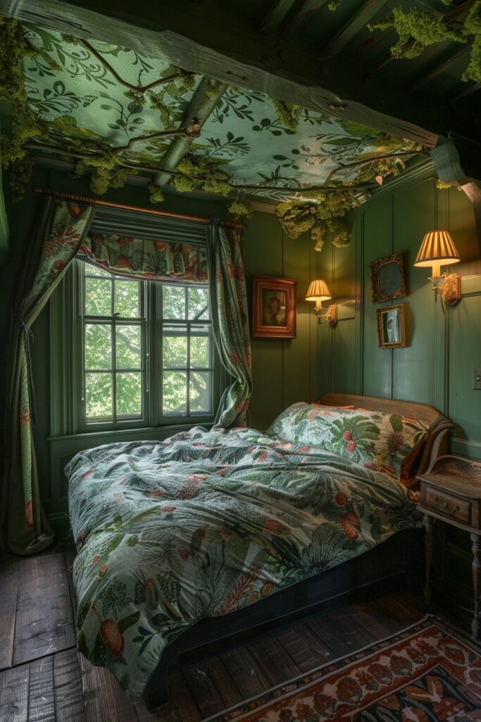 Verdant Hideaway Bedroom