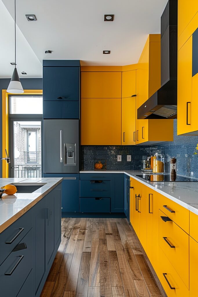 Vibrant Colorful Kitchens