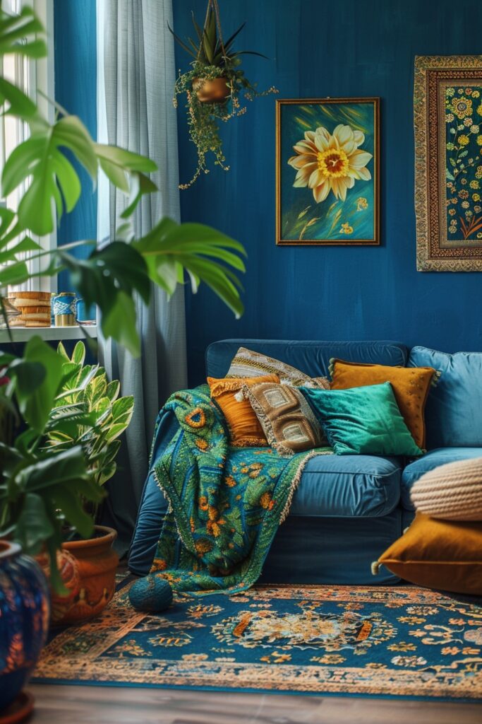 Vibrant Peacock Suite