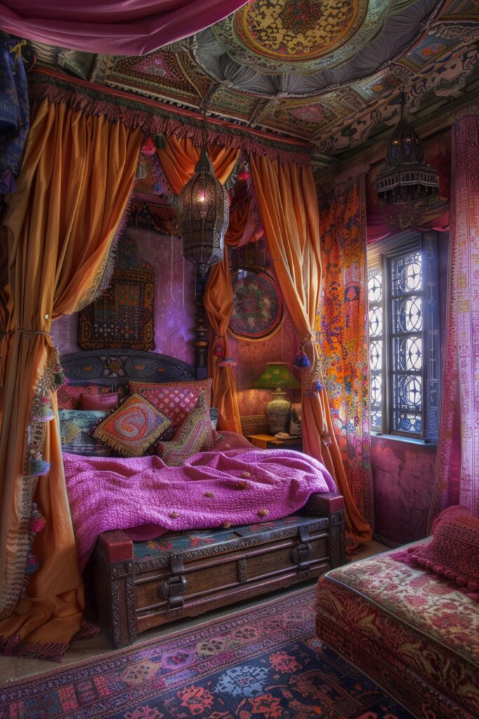 Vibrant Textile Gypsy Boho Sanctuary