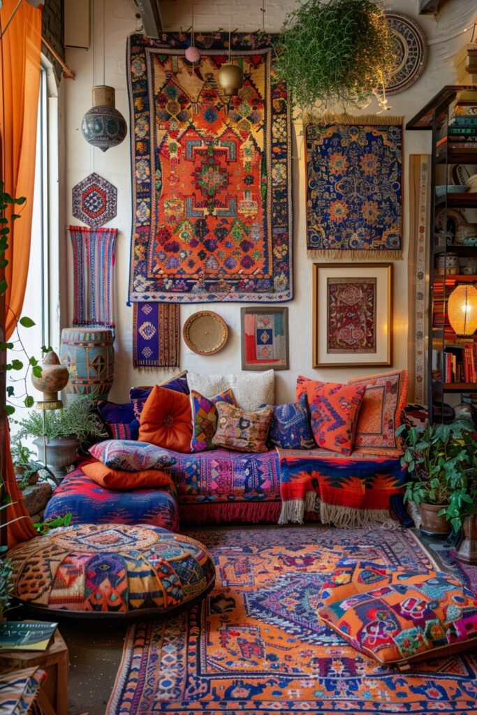 Vibrant Textile Oasis