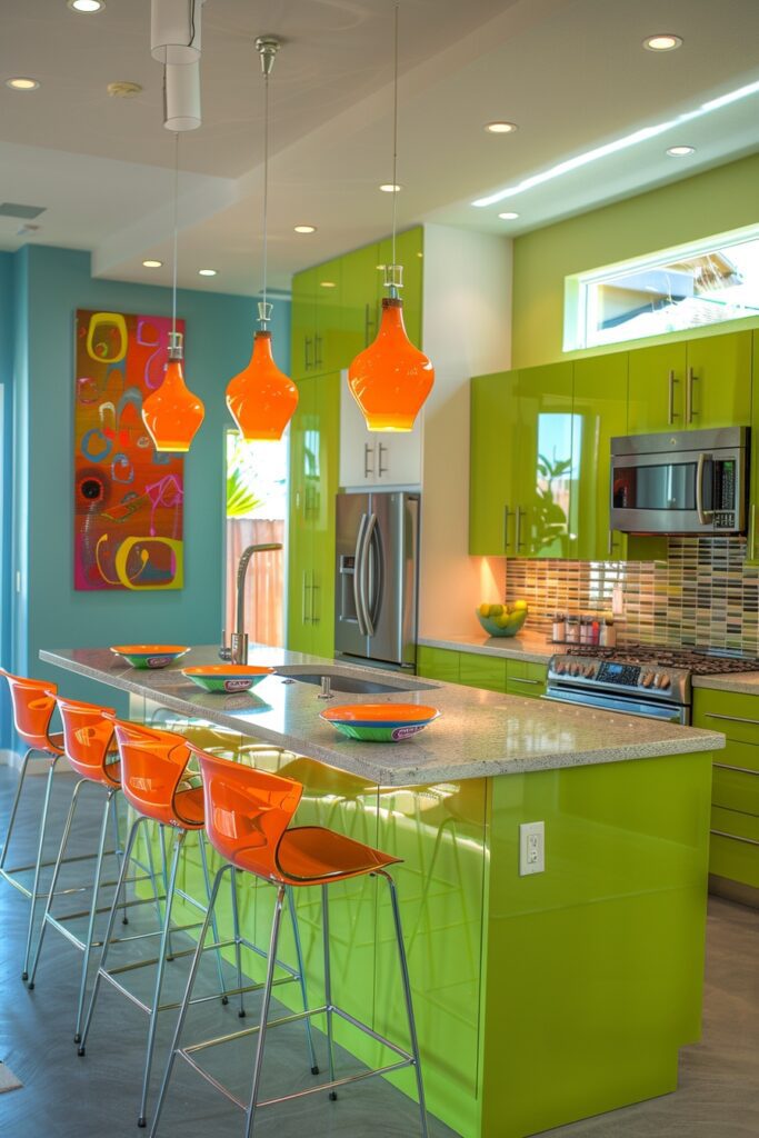 Vibrant Urban Color Scheme