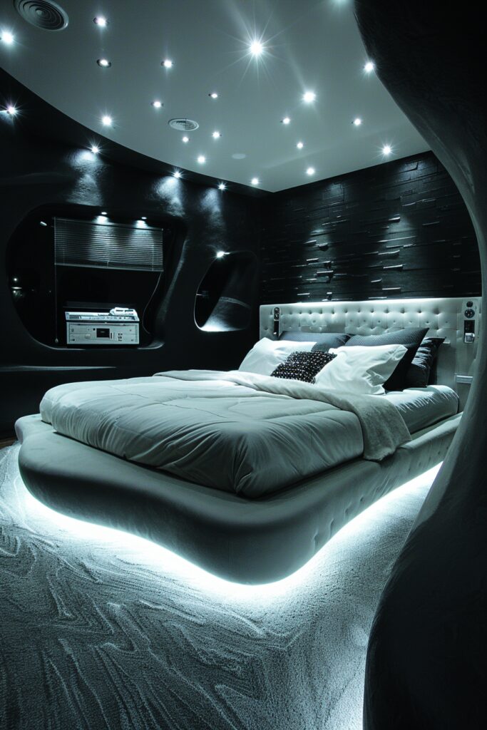 Visionary Futuristic-Style Bedroom