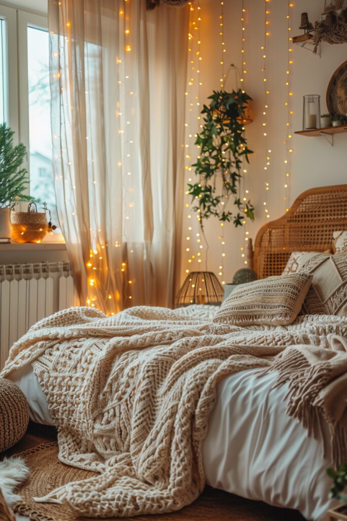 Warm and Cozy Gypsy Boho Bedroom