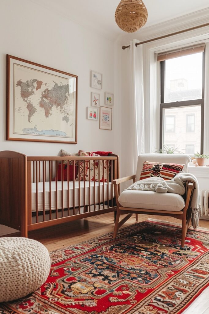 Worldly Boho Nursery