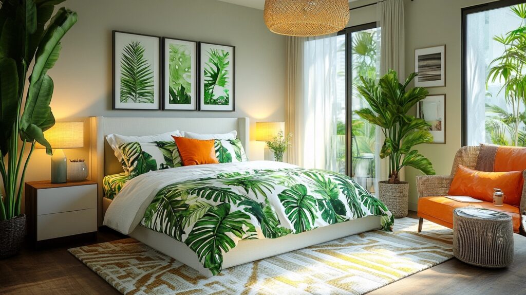 tropical bedrooms