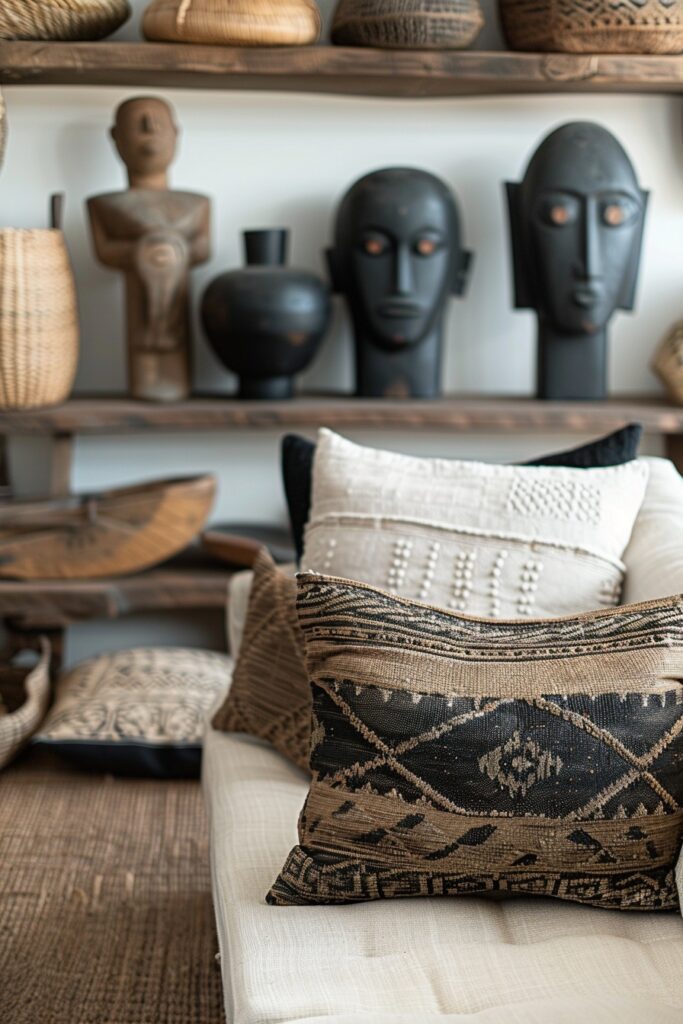 Afrohemian Decor: Boho Charm with African Art