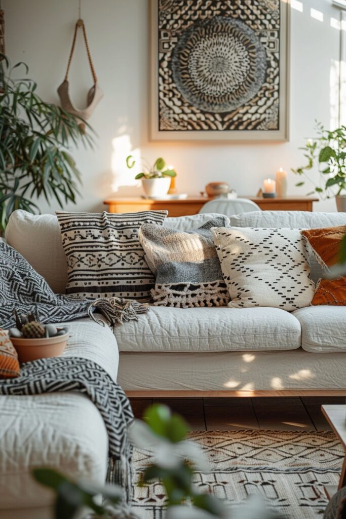 Artistic Scandi Boho Touches