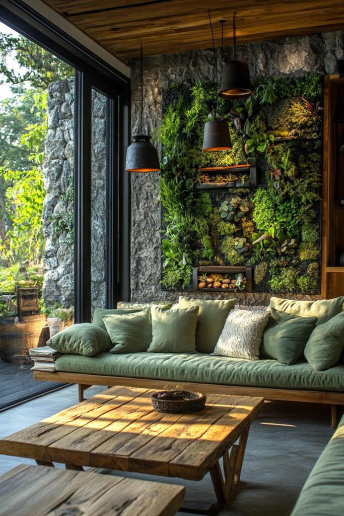 Biophilic Living Room