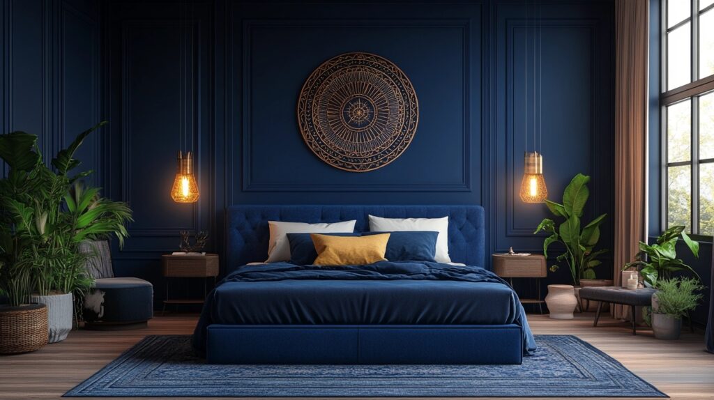 Blue Witchy Bedroom