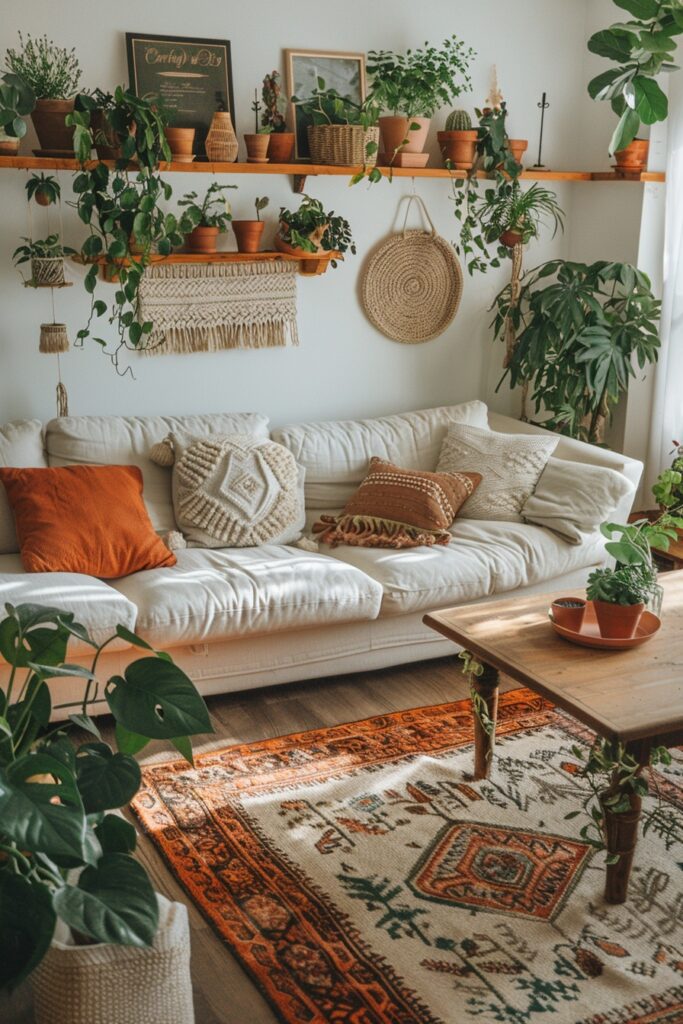 Boho Touches in Scandinavian Design