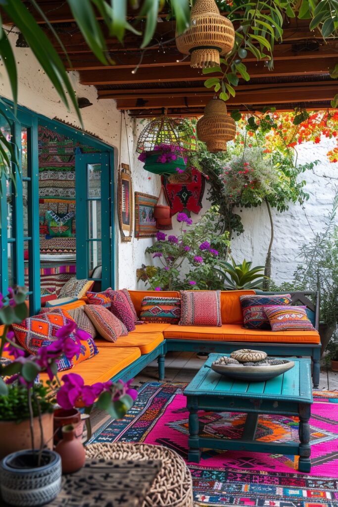 Bold Scandi Boho Patio Concepts