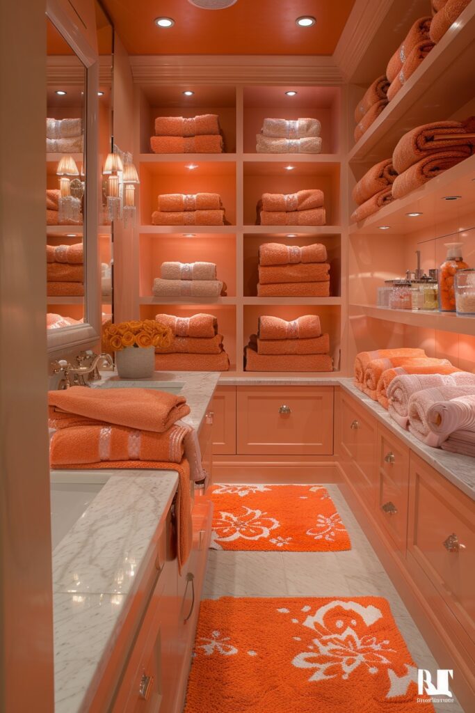 Bright Orange Oasis