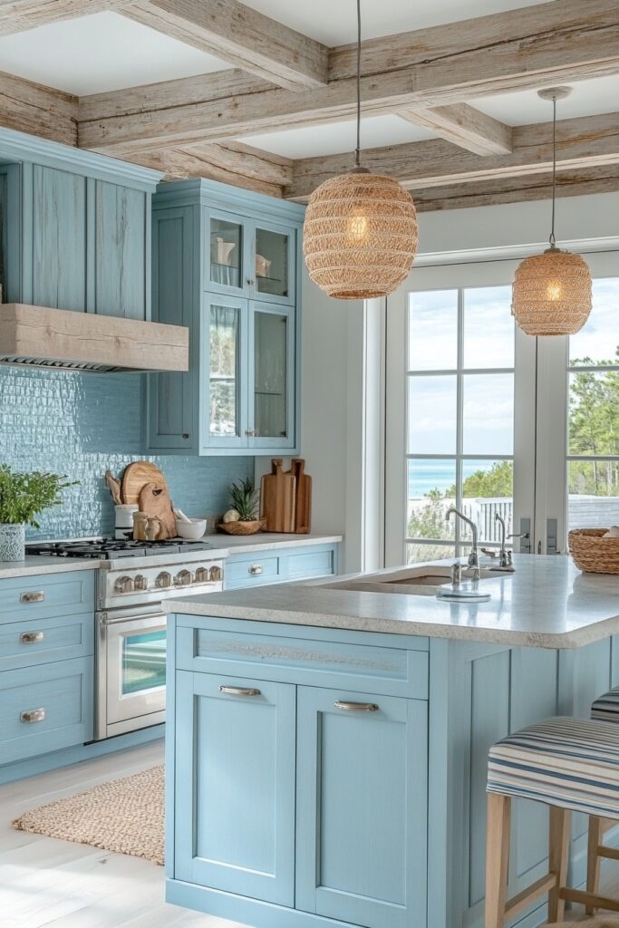 Coastal Rustic Kitchen