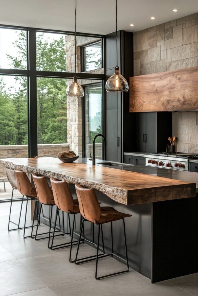 Contemporary Rustic Kitchen