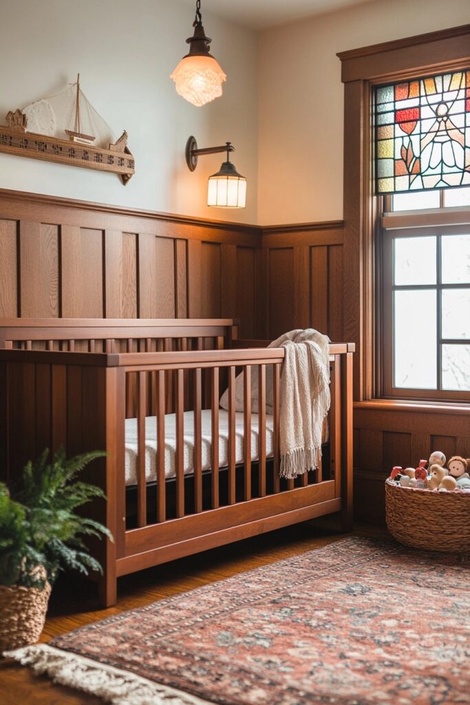 Craftsman Baby Cradle