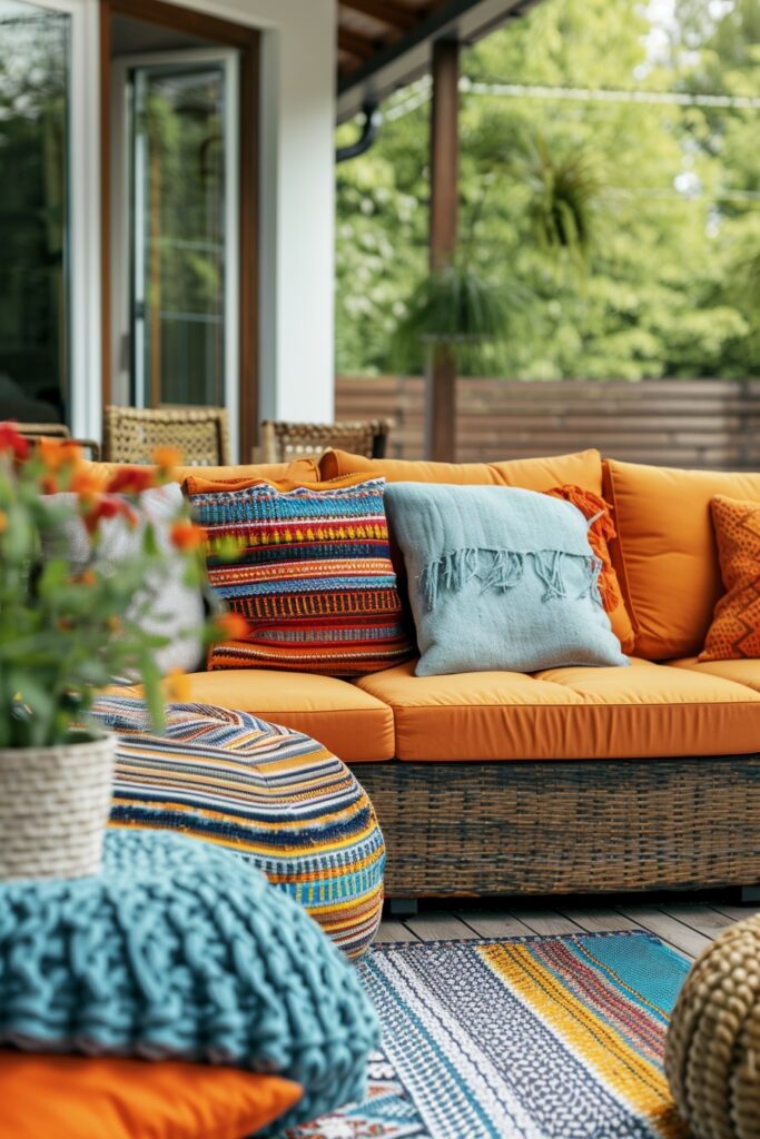 Eclectic Scandi Boho Patio Styles