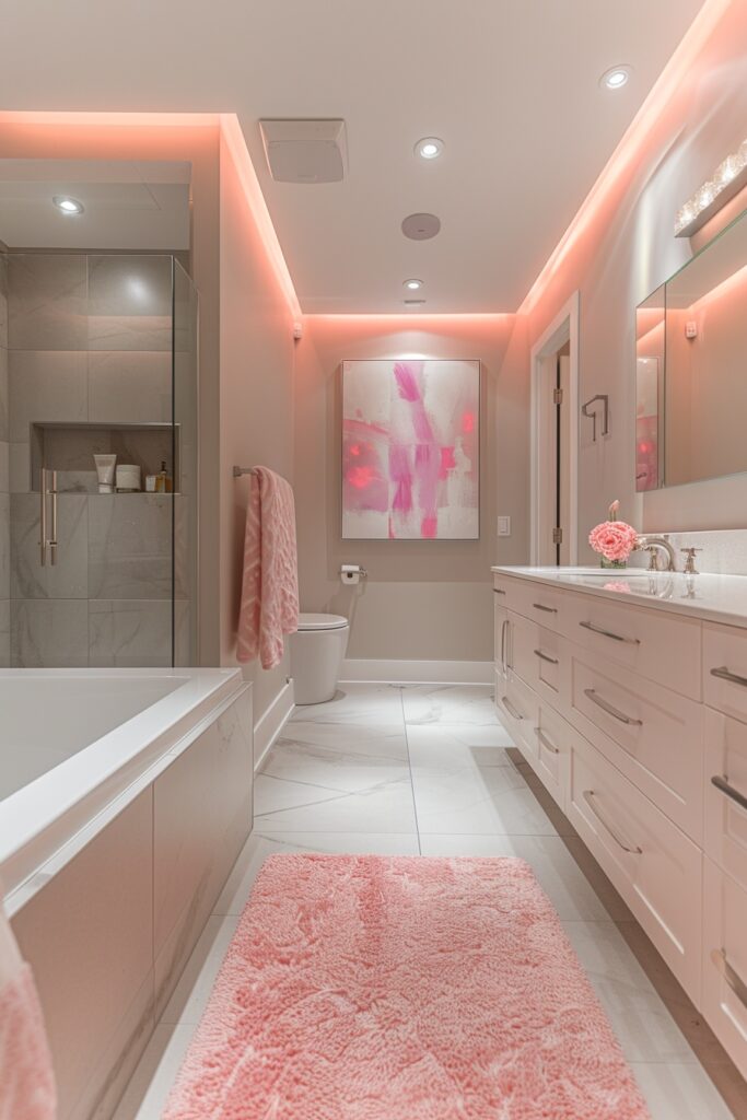 Elegant Pink Modernity