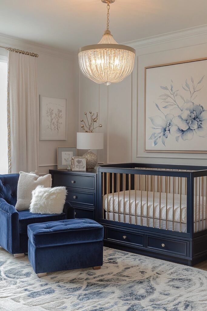 Glam Art Deco Nursery