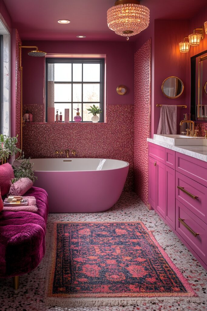 Glam Retro Ensuite