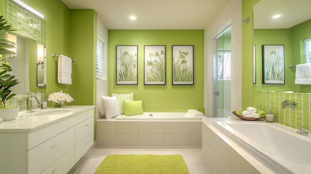 Green Bathroom Decor